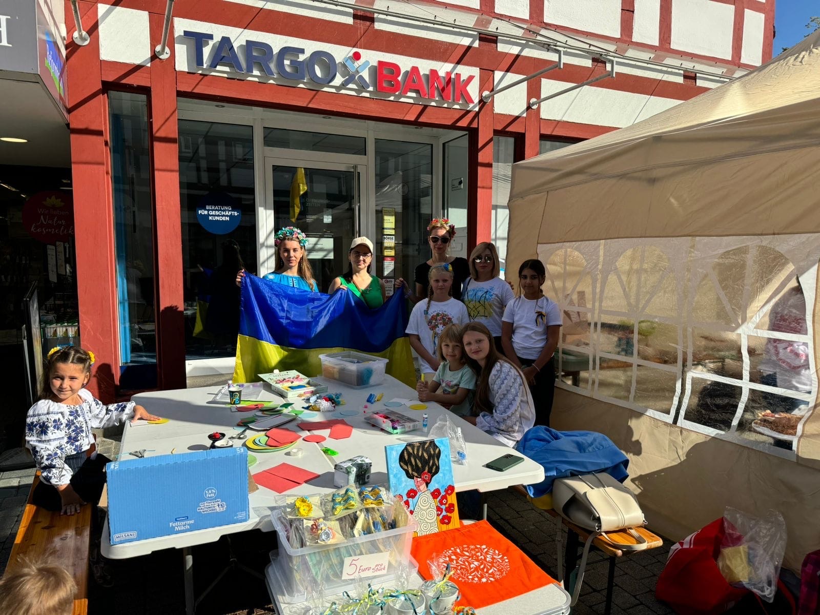  Angebote für Kinder vom Ukrainischem Haus Northeim am Ukrainischen Unabhängigkeitstag.